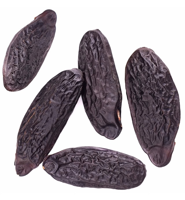 5 Premium Tonka Beans - Whole Natural Tonka Beans - 100% Raw & Pure Tonquin, Strong Fragrance (Dipteryx Odorata Tonkin Pods). Edible Premium Food-grade Cumaru Kumaru Tonka Beans For Cuisine