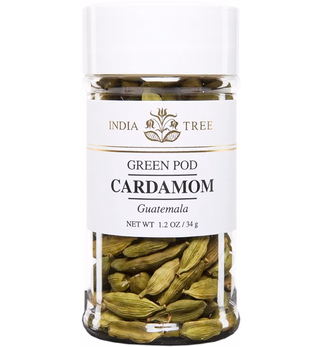 India Tree Cardamom, Green Pod, 1.2 Ounce