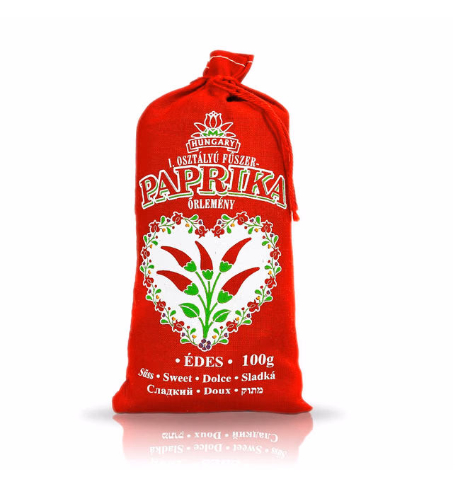 SWEET HUNGARIAN PAPRIKA Premium Quality (Sweet, 100g) - Paprika powder is a pantry staples for seasoning. Special gourmet paprika seasoning is an imported Hungarian paprika from Kalocsa, Hungary