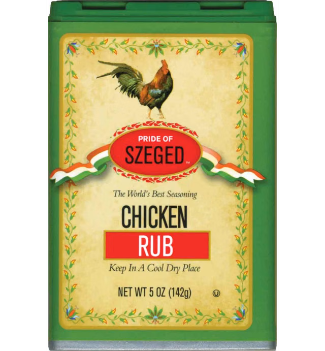 Szeged Chicken Rub in, 5-Ounce Tins (Pack of 6)