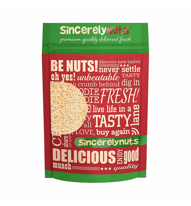 Sincerely Nuts Hulled Sesame Seeds | A Heart Healthy Snack Rich in Fiber, Minerals & Antioxidants | Source of Plant Based Protein | Gluten Free & Kosher, Bulk 2(LB) Bag