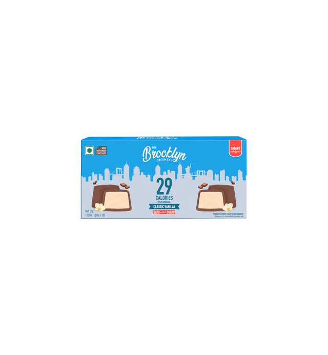 Lower Calorie Classic Vanilla Ice Cream Bonbons