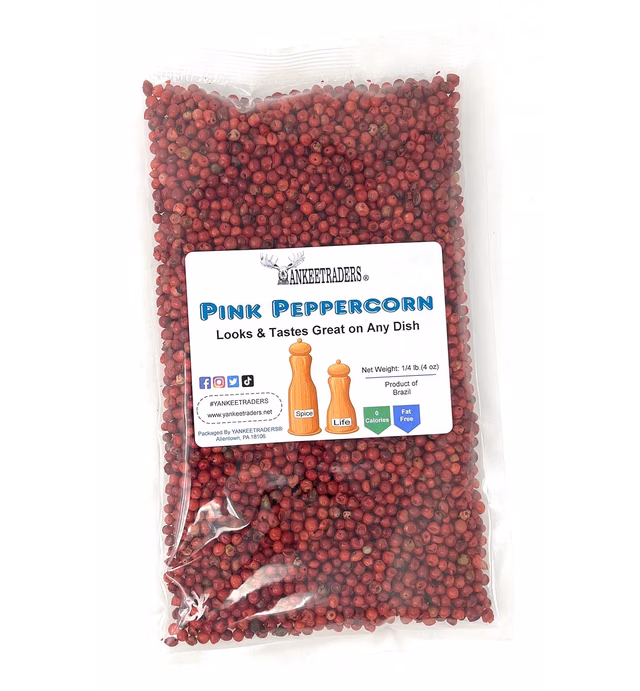 Yankee Traders Brand Peppercorns, Pink, 4 Ounce