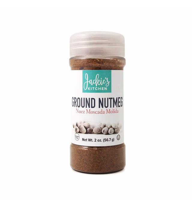 Jackie's Kitchen Ground Nutmeg, 2 Ounce