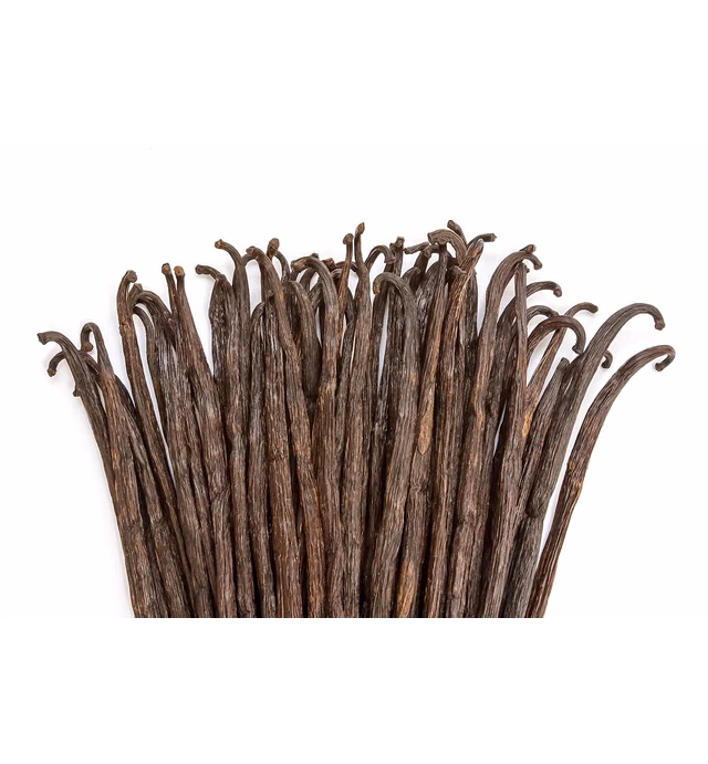 1/2 LB Vanilla Beans - Whole Extract Grade B Pods for Baking, Homemade Extract, Brewing, Coffee, Cooking - 8 Ounces | (Tahitian)