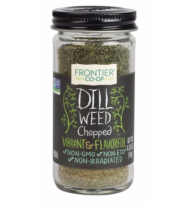 Frontier Culinary Spices Dill Weed Cut and Sifted, 0.35-Ounce Bottle