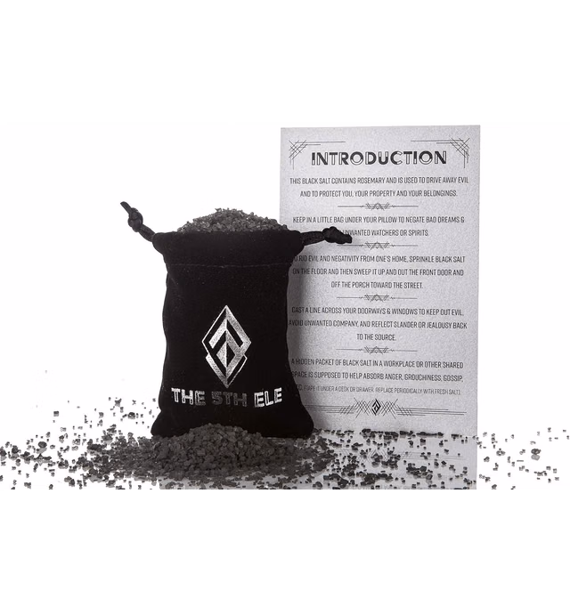 Black Salt for Protection and Driving Away Evil (50 gr/1.76 oz Bag)