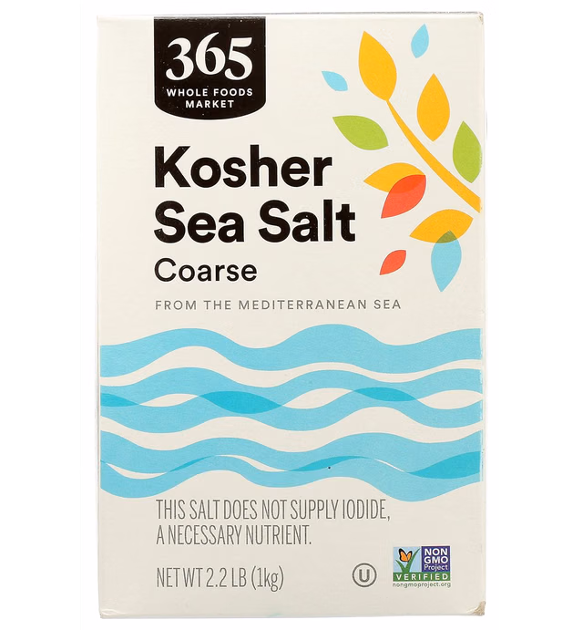365 by Whole Foods Market, Salt Kosher, 35.2 Ounce