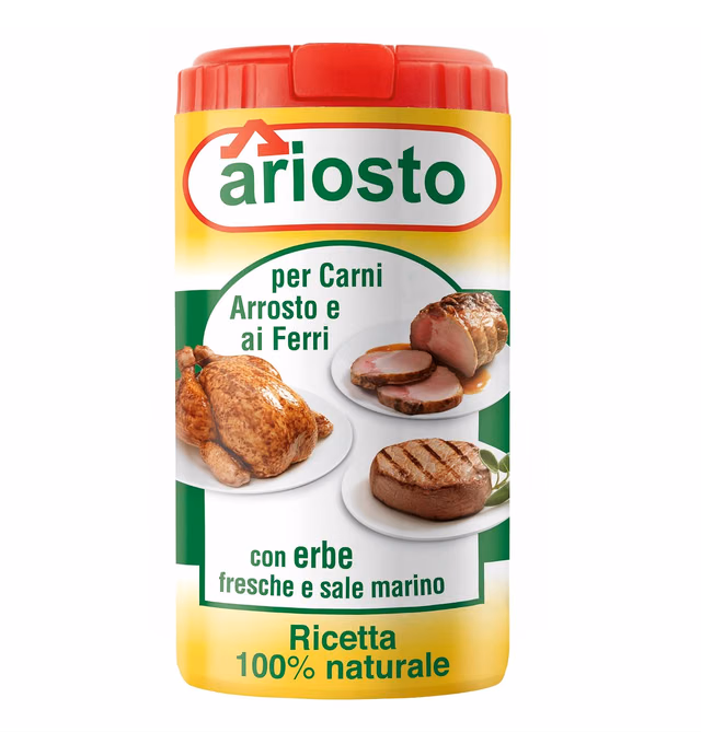 Ariosto Meat Seasoning, Roasted and Grilled, 2.8 Ounce, 4 Per Case