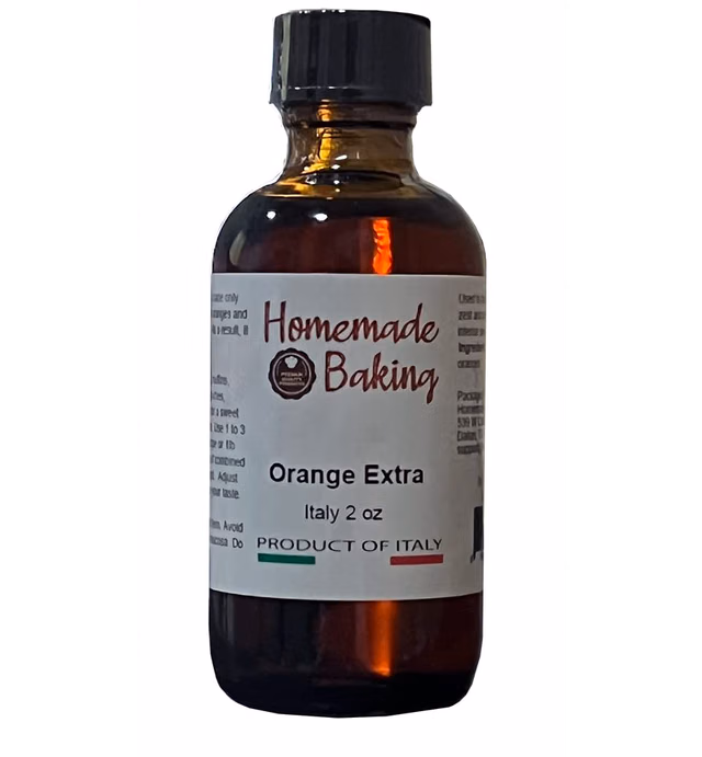 Premium Authentic Italian Orange Extract - Orange Extra Italy, 2 oz