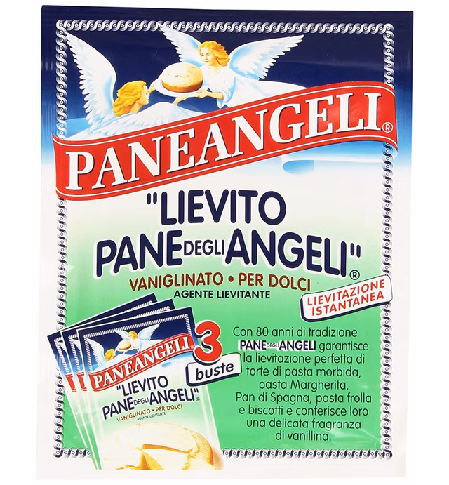 Paneangeli Lievito Vanigliato Per Dolci - Pane Degli Angeli Yeast - 3 count