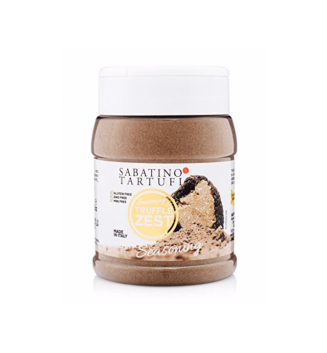 Sabatino Tartufi Truffle Zest Seasoning, The Original All Purpose Gourmet Truffle Powder, Plant Based, Vegan and Vegetarian Friendly, Kosher, Low Carb, Keto, Non GMO Project Certified, 5.29 oz