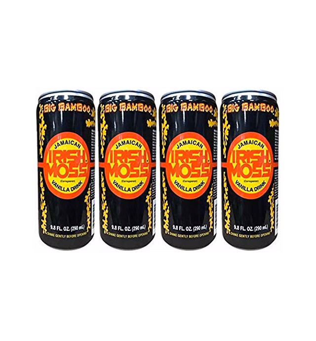 BIG BAMBOO JAMAICAN IRISH MOSS VANILLA DRINK 9.8 OZ 4PK