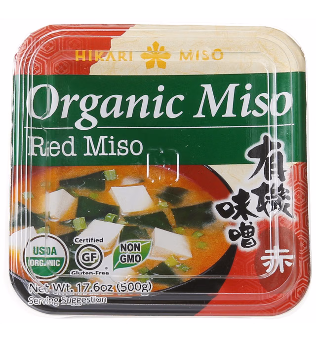 Hikari Organic Miso Paste, Red, 17.6 oz