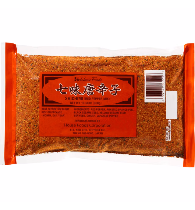 House Foods Shichimi Pepper Mix, Red, 10.58 Ounce