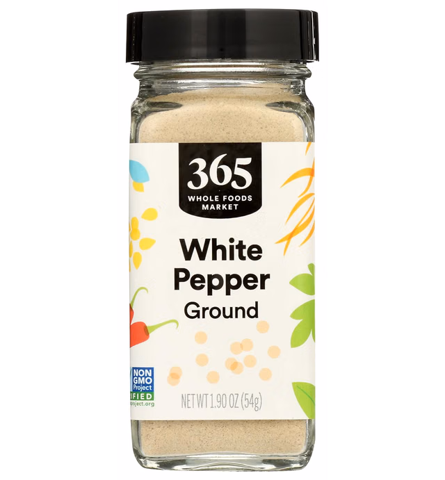 365 by Whole Foods Market, Pepper White Ground, 1.9 Ounce