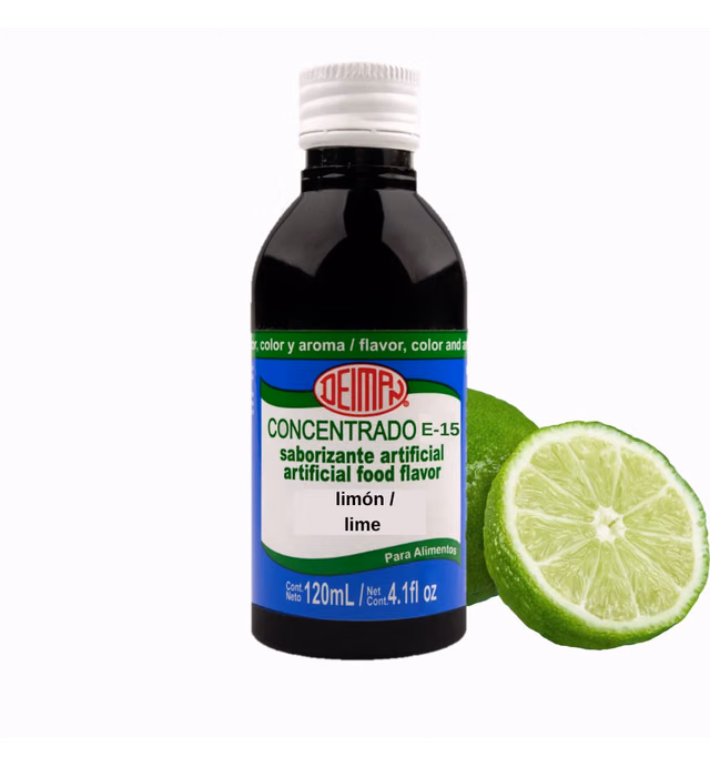 Deiman Artificial Food Flavoring Lime E-15 (4 fl oz)