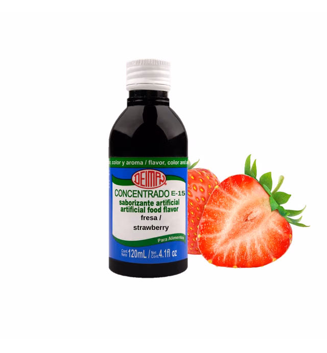 Deiman Artificial Food Flavoring Strawberry C 4 fl.oz.