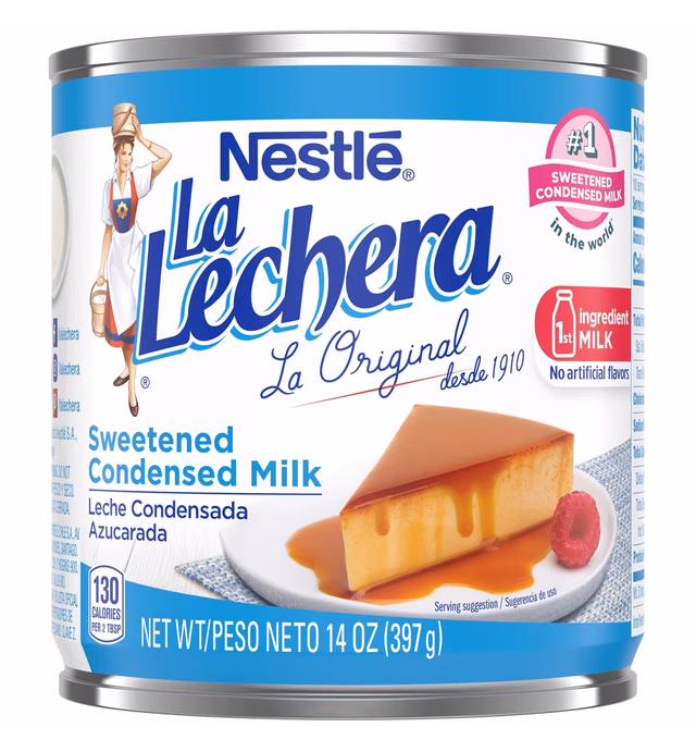 Nestle La Lechera Sweetened Condensed Milk