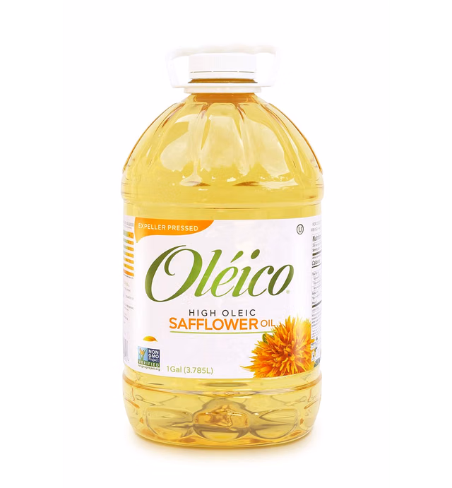 Oléico - High Oleic Safflower Oil 1 Gallon (128 fl. oz.)