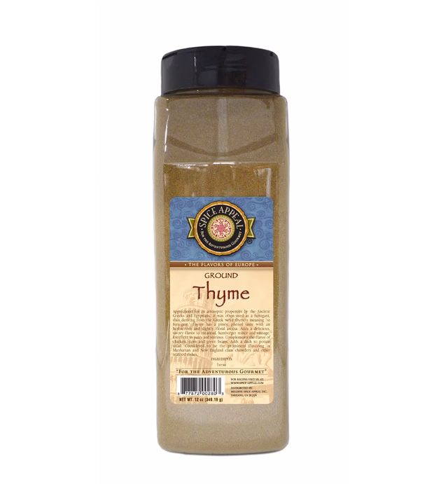 Spice Appeal Thyme Ground, 12 Ounce