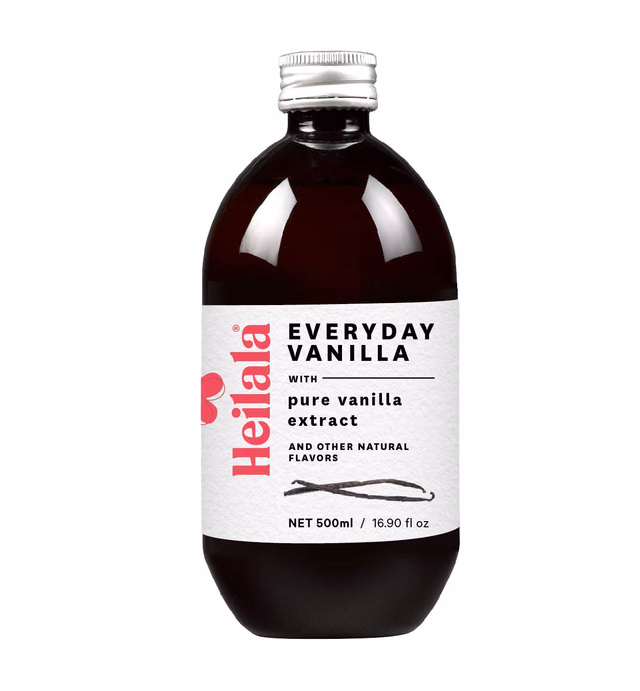 Everyday Vanilla with Pure Vanilla Extract and other Natural Flavors - Heilala Vanilla, Gourmet Vanilla Extract Madagascar Bourbon Variety, Sustainably and Ethically Sourced Vanilla Beans Hand-Picked from the Kingdom of Tonga, Value Size - 16.9 fl oz