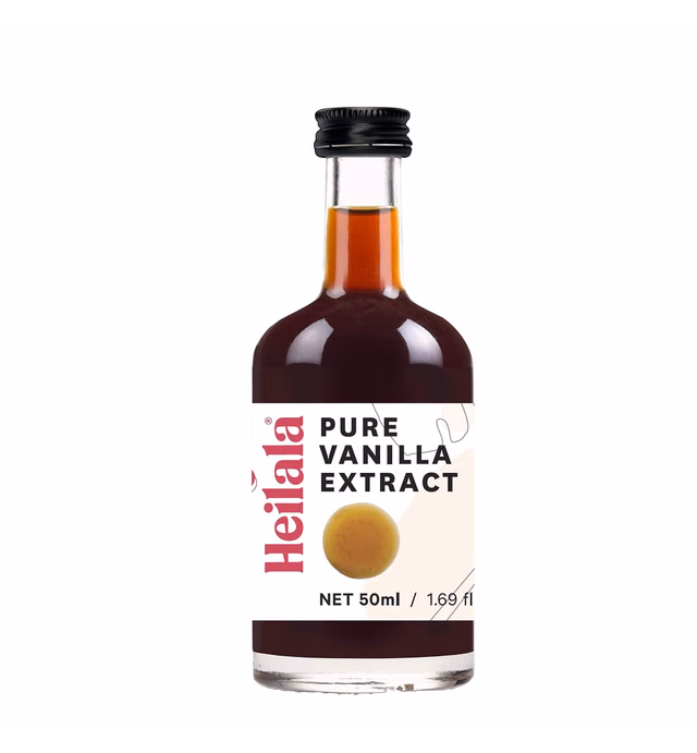 Pure Vanilla Extract for Baking - Heilala Vanilla, Award-Winning Pure Vanilla Extract Madagascar Bourbon Variety, Sugar Free, Sustainably and Ethically Sourced Vanilla Beans, Hand-Picked from the Kingdom of Tonga - 1.69 fl oz