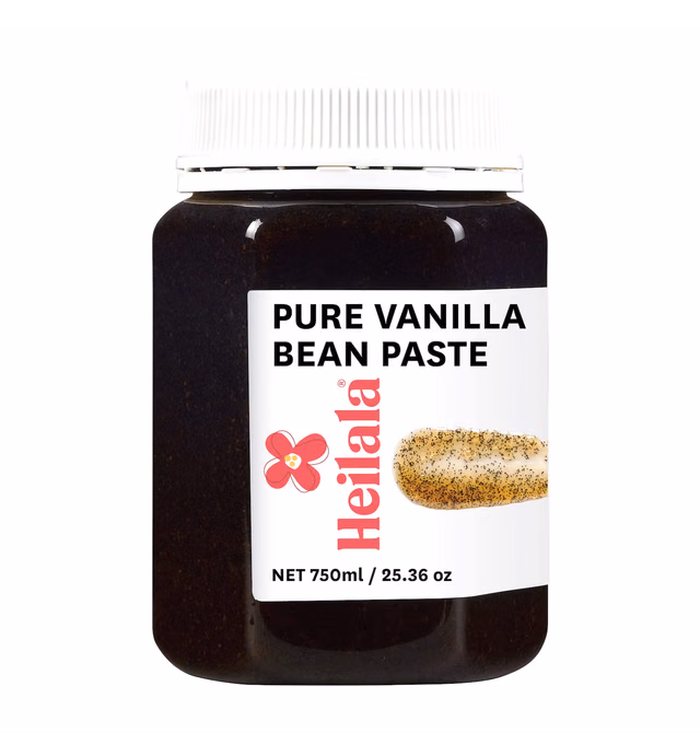 Vanilla Bean Paste for Baking - Heilala Vanilla, Choice of the World's Best Chefs and Bakers, Pure Vanilla Paste Made Using Sustainably and Ethically Sourced Vanilla Beans, Hand-Picked from the Kingdom of Tonga, for Professional Cooks - 25.36 fl oz
