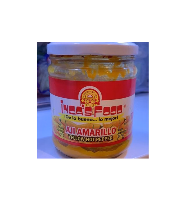 Aji amarillo paste hot yellow pepper paste