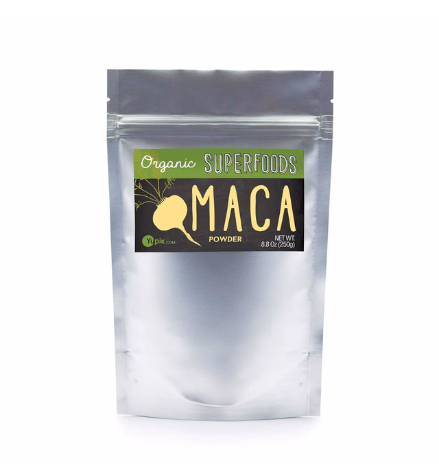 Yupik Organic Superfood, Maca Powder, 8.8 Oz, Non-GMO, Vegan, Gluten-Free