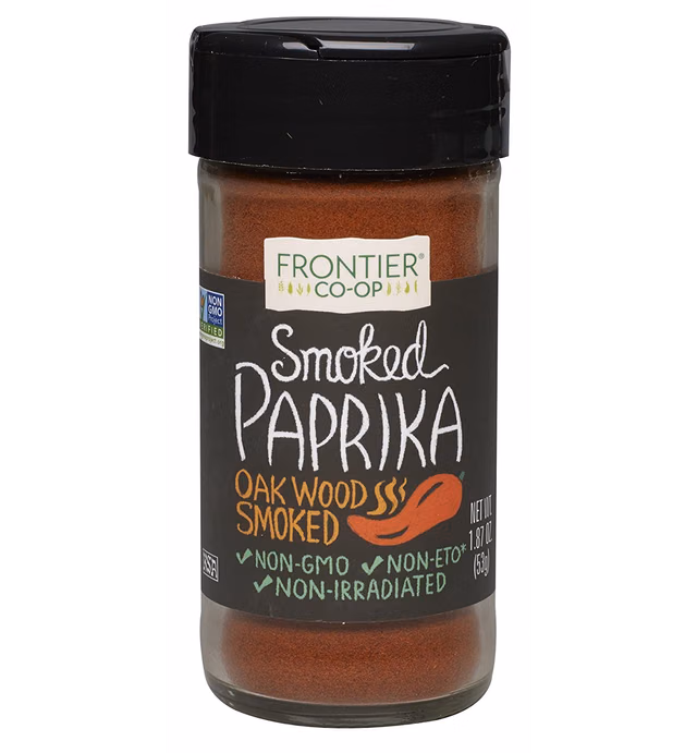 Frontier Smoked Ground Bottle, Paprika, 1.87 Ounce