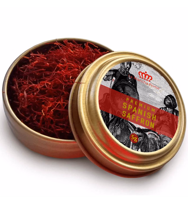 La Mancha Prime Grade 1 Premium Coup Spanish Saffron - 5 Gram ( 0.18 oz )