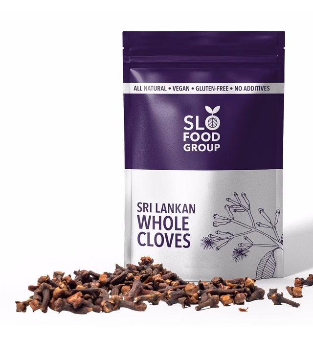 Slofoodgroup Whole Cloves hand picked cloves, 4 oz whole cloves