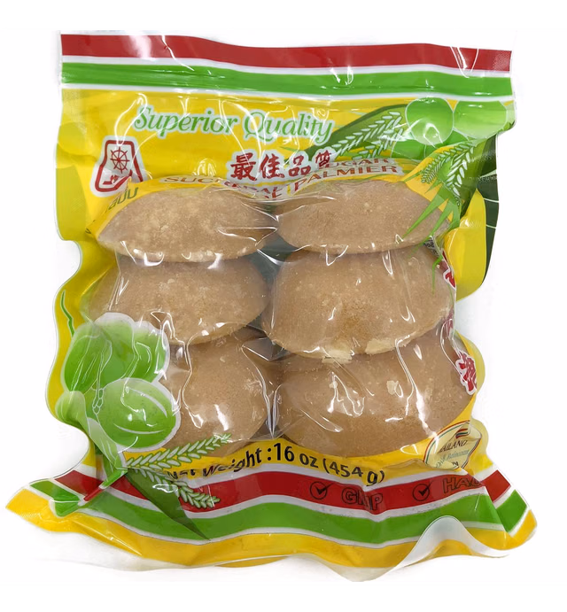 JHC Pure Palm Sugar 16Oz / 454g (Pack of 1)