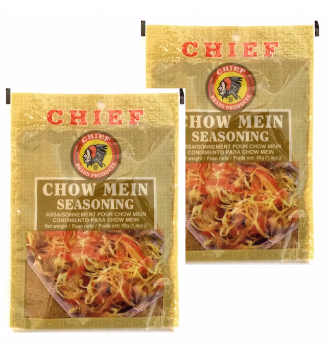 Chief Chow Mein Seasoning 40g (1.4oz) (Pack of 2)