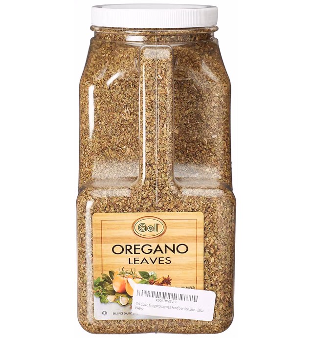 Gel Spice Oregano Leaves Food Service Size - 20oz