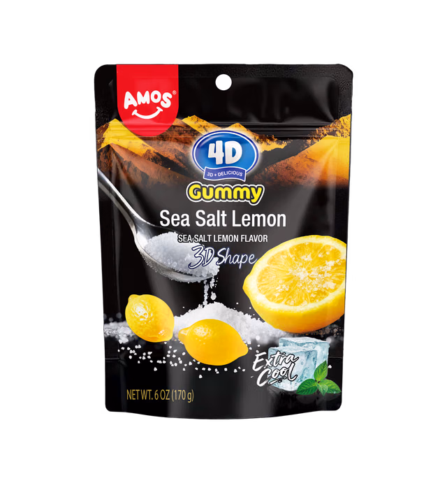 4D Gummy Sea Salt Lemon