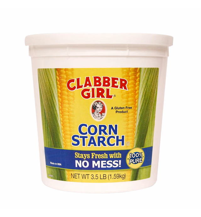 Clabber Girl, Corn Starch, 3.5lb