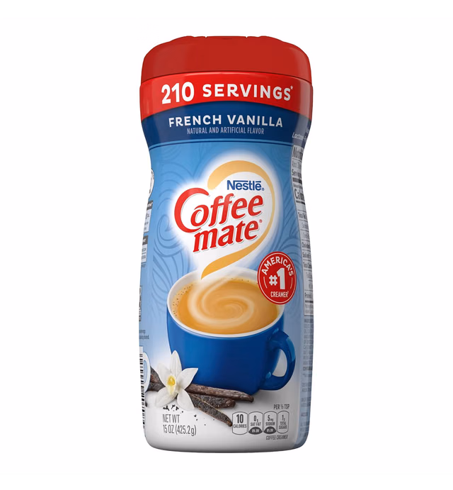 Nestle Coffee mate French Vanilla Powder Coffee Creamer 1 Pack (15 Oz)
