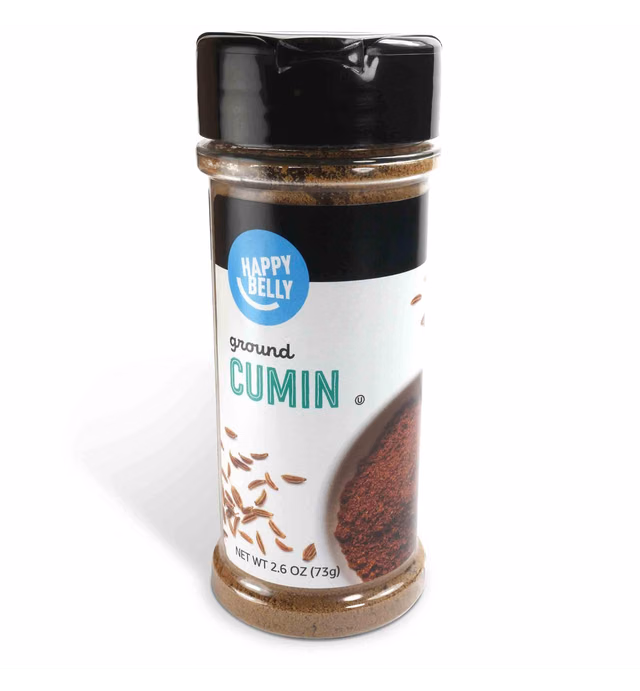Amazon Brand - Happy Belly Cumin Ground, 2.6 Oz
