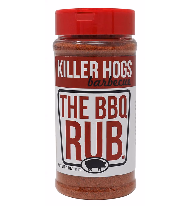 Killer Hogs The BBQ Rub | Championship Grill Seasoning for Beef, Steak, Burgers, Pork, and Chicken | 11 Ounces