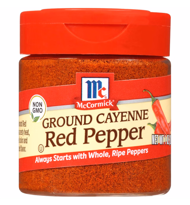 McCormick Ground Cayenne Red Pepper, 1 oz (Pack of 6)