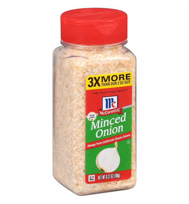 McCormick Minced Onion, 6.37 Oz