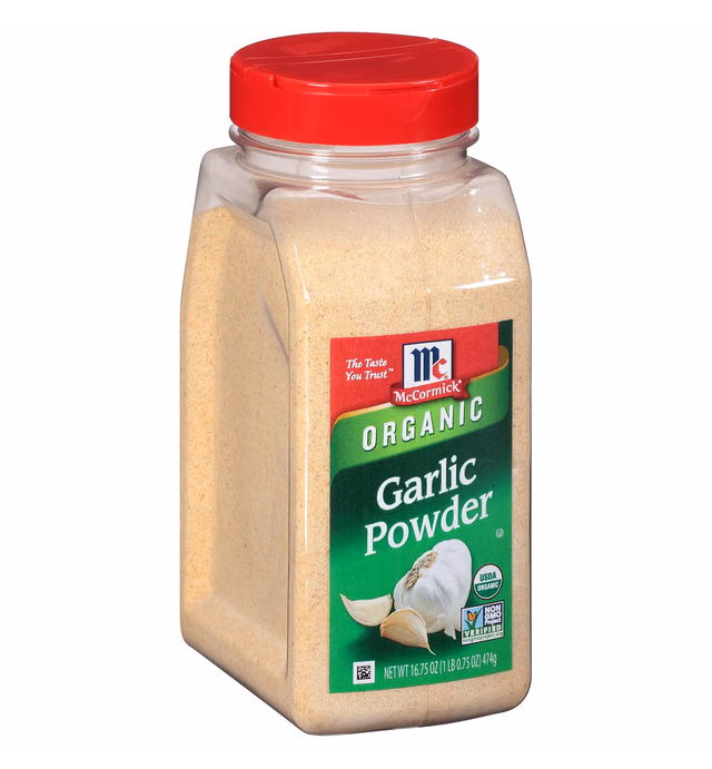 McCormick Organic Garlic Powder, 16.75 Oz