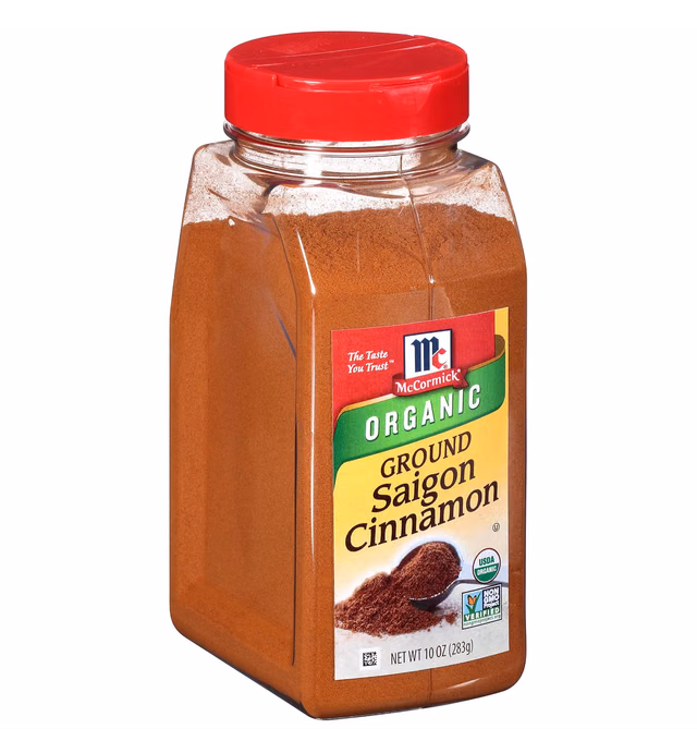 McCormick Organic Ground Saigon Cinnamon, 10 oz