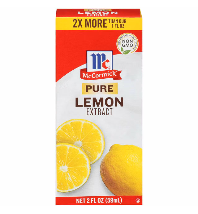 McCormick Pure Lemon Extract, 2 fl oz