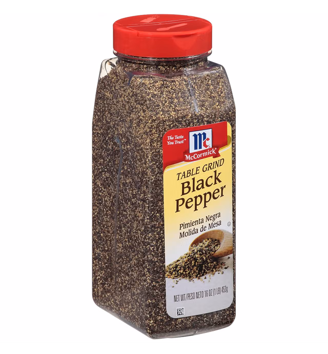 McCormick Table Grind Black Pepper, 16 oz
