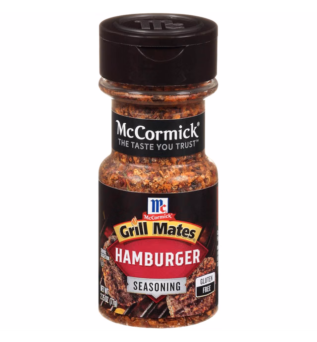 McCormick, Grill Mates Hamburger Seasoning, 2.75 Oz