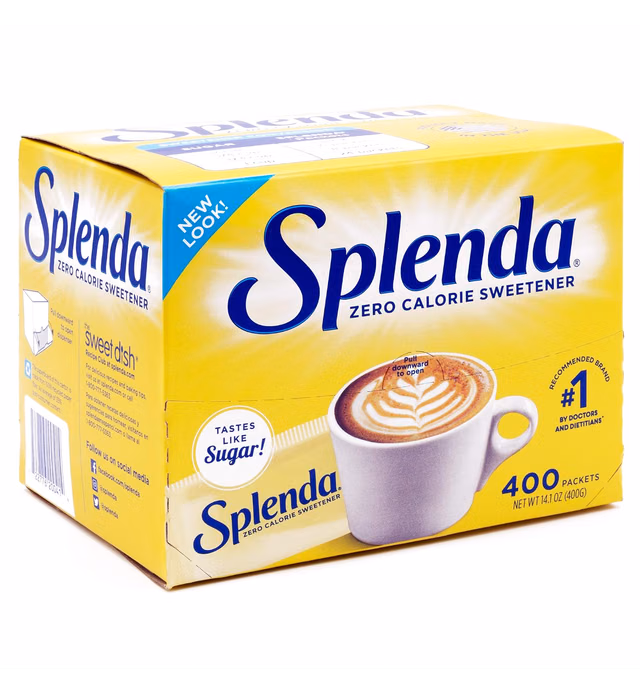 SPLENDA No Calorie Sweetener, Single-Serve Packets, 400 Count