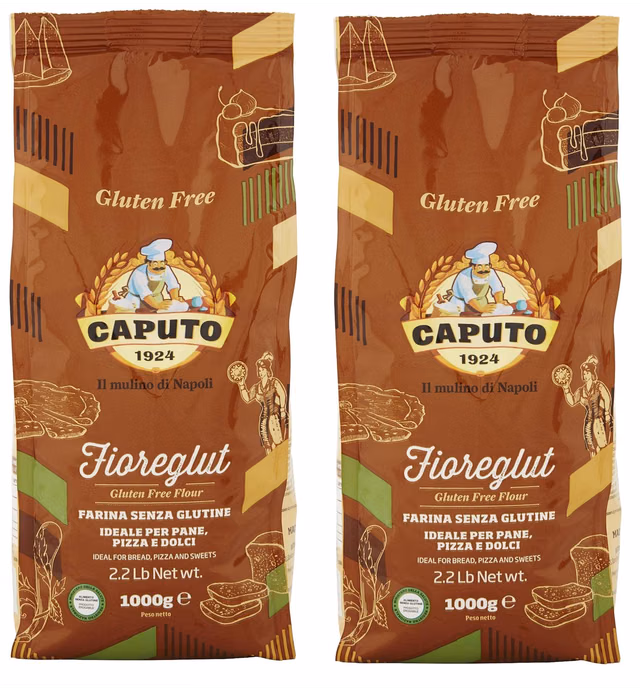 Antico Molino Napoli Antimo Caputo Pizza Flour, Gluten Free, 2.2 Pound (Pack of 2)
